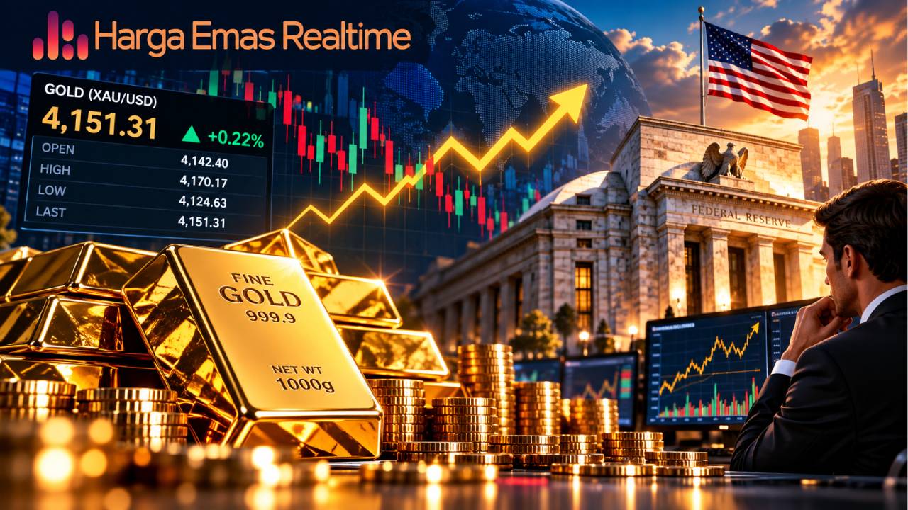 Emas Tetap Tangguh, Investor Membaca Peluang di Tengah Tekanan