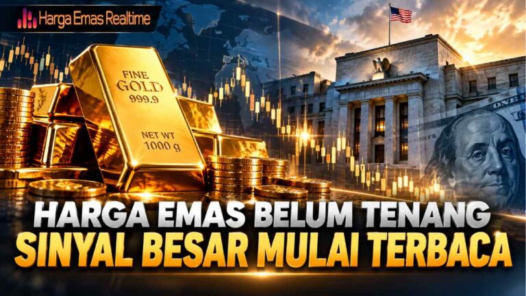 Harga Emas Belum Tenang, Sinyal Besar Mulai Terbaca