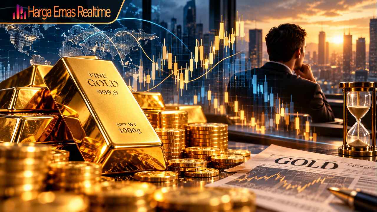 Harga Emas Diam Sejenak, Sinyal Besar Mulai Terbaca