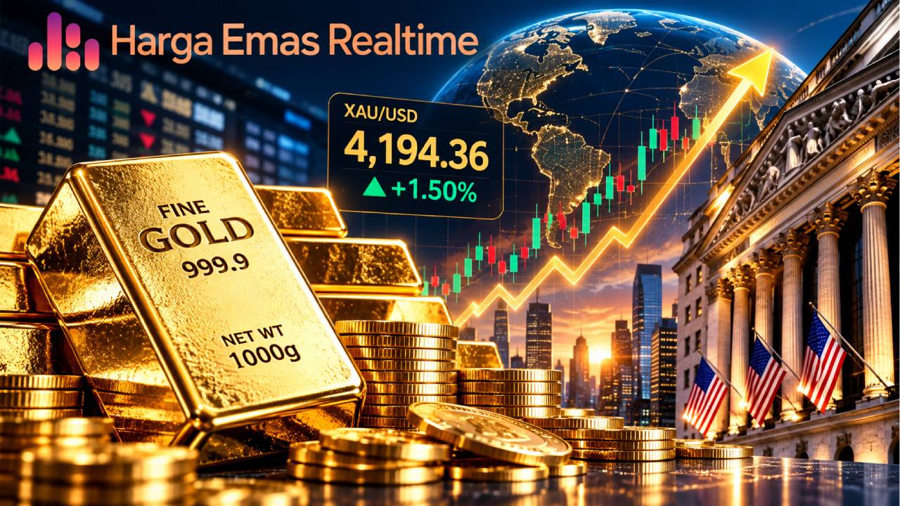 Harga Emas Hadapi Pekan Sarat Katalis, Investor Mulai Berhitung