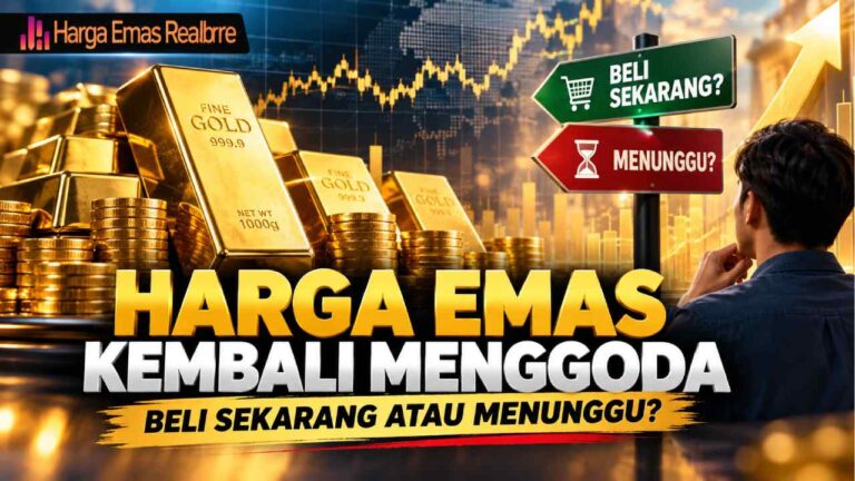 Harga Emas Kembali Menggoda, Beli Sekarang atau Menunggu?