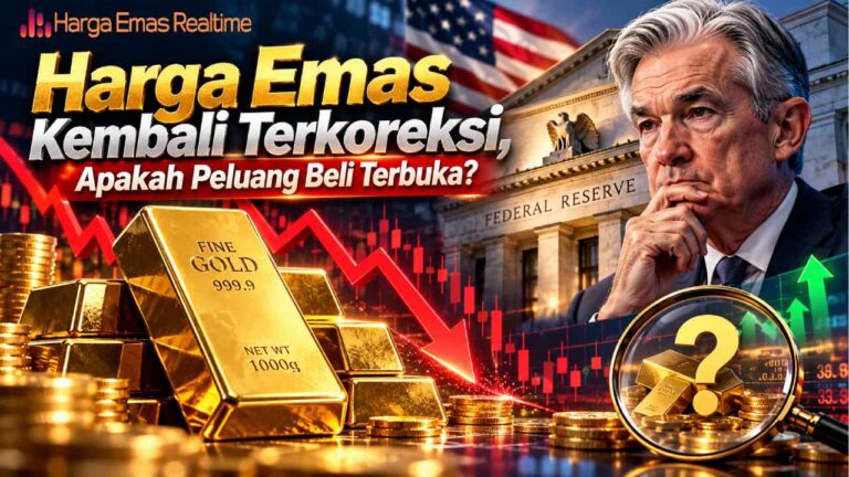Harga Emas Kembali Terkoreksi, Apakah Peluang Beli Terbuka?