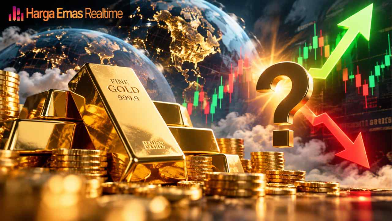 Harga Emas Masuk Fase Krusial, Koreksi atau Kembali Melesat?