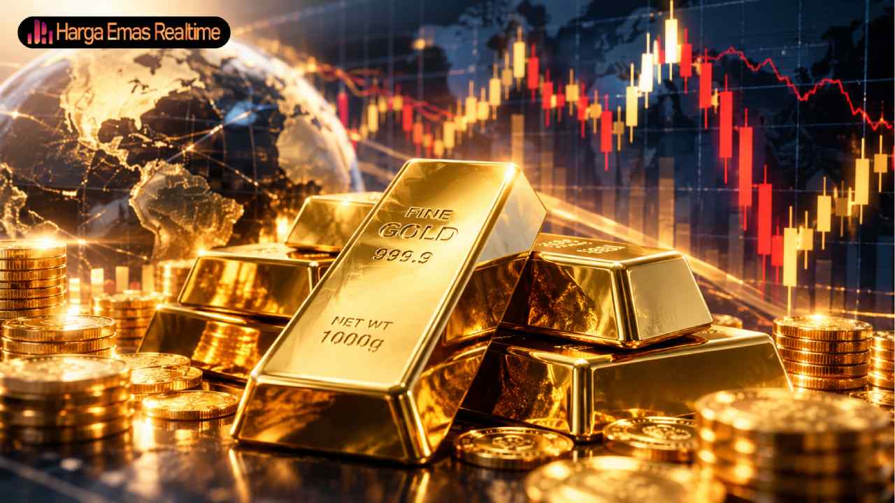 Harga Emas Mendadak Bergejolak, Investor Ramai Membaca Arah