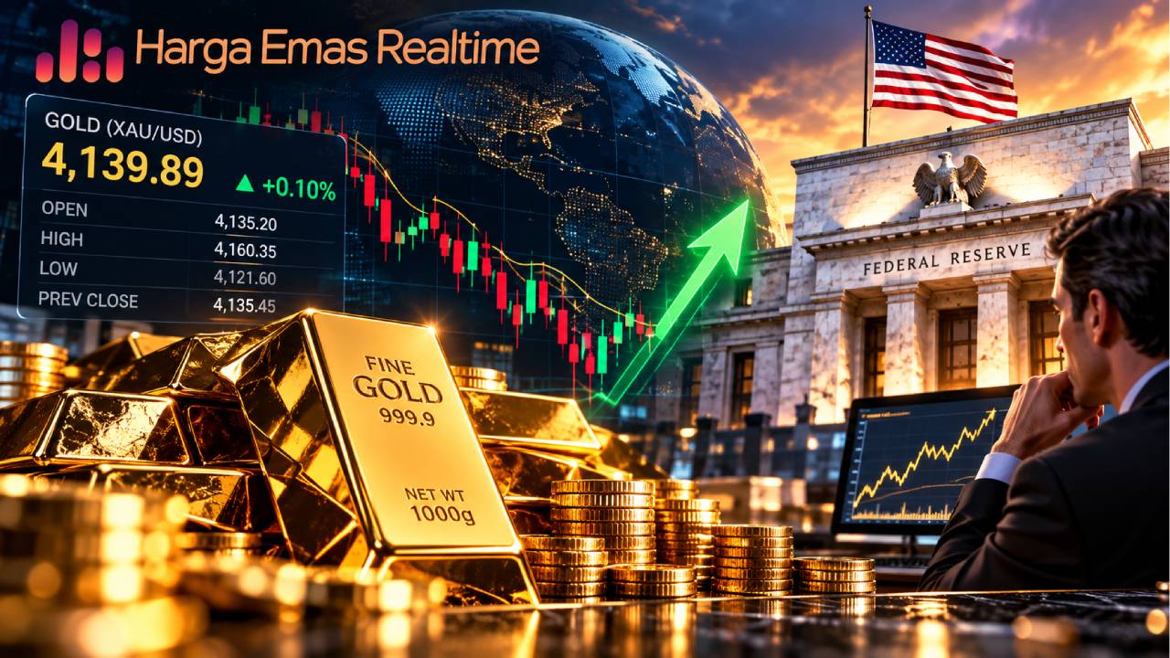 Harga Emas Menolak Jatuh, Pasar Mulai Membaca Kekuatan Baru