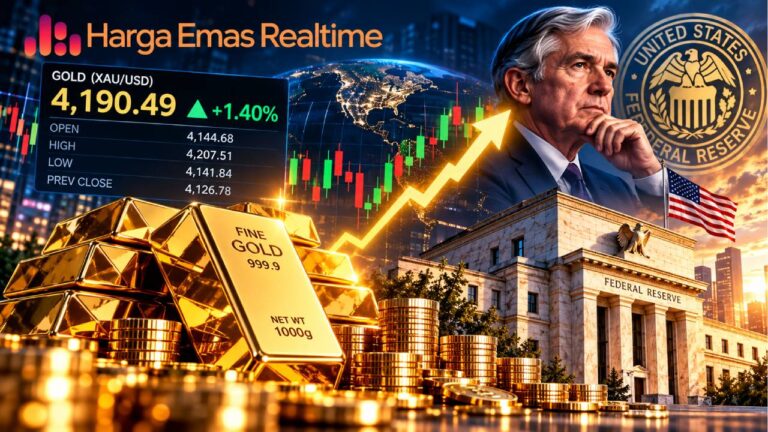 Harga Emas Pecah Kebuntuan, Pasar Kini Membidik Level Baru