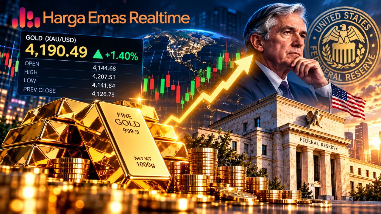 Harga Emas Pecah Kebuntuan, Pasar Kini Membidik Level Baru