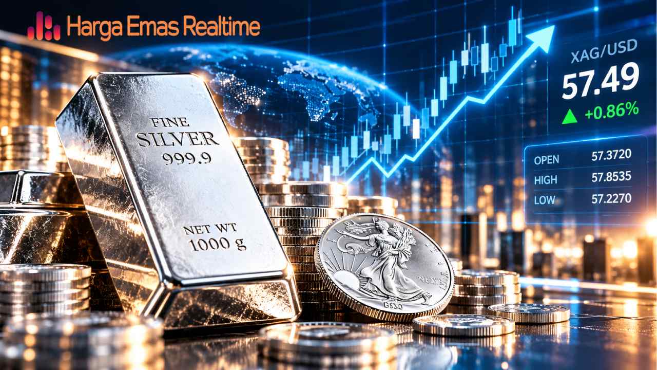 Harga Perak Memanas Lagi, Pembeli Mulai Berebut Posisi