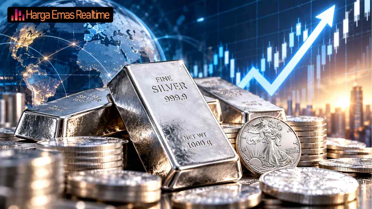 Harga Perak Menanjak Diam-Diam, Momentum Besar Mulai Terbentuk