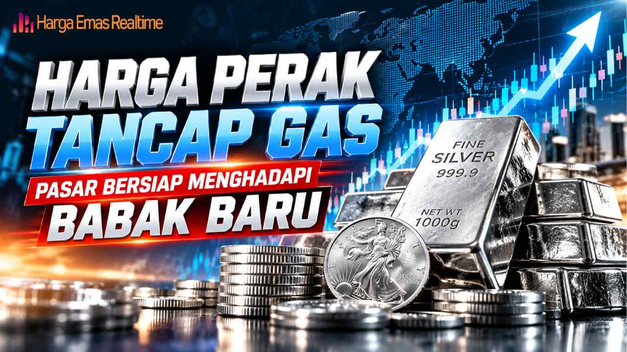 Harga Perak Tancap Gas, Pasar Bersiap Menghadapi Babak Baru
