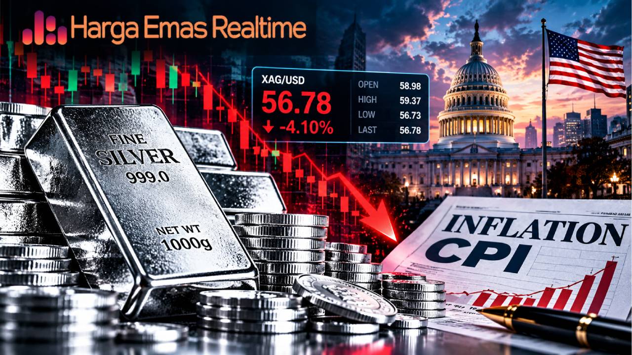 Harga Perak Terpukul, Investor Bersiap Hadapi Gejolak Baru